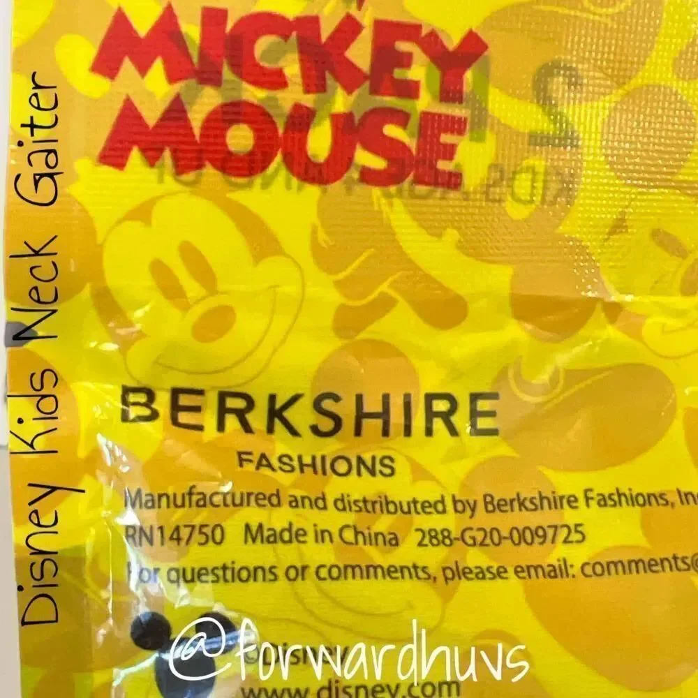 Bundle 3 for $15 Disney Kids Size Mickey Mouse 2pk Multipurpose Neck Gaiter